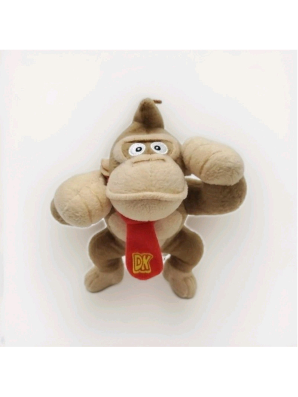 Donkey Kong Plush Super Mario Nintendo DK Monkey Stuffed Toy 7 in Preowned